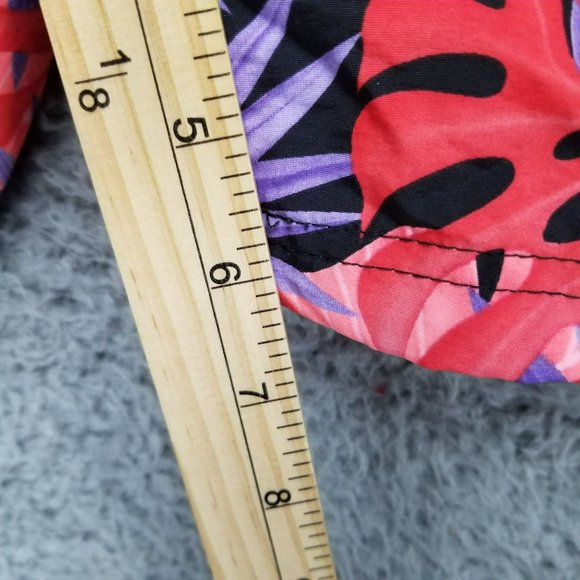 CSG Swimwear Mens 2XL Pink Nylon Fiji Field Drawstring Trunks NWT - Picture 7 of 14